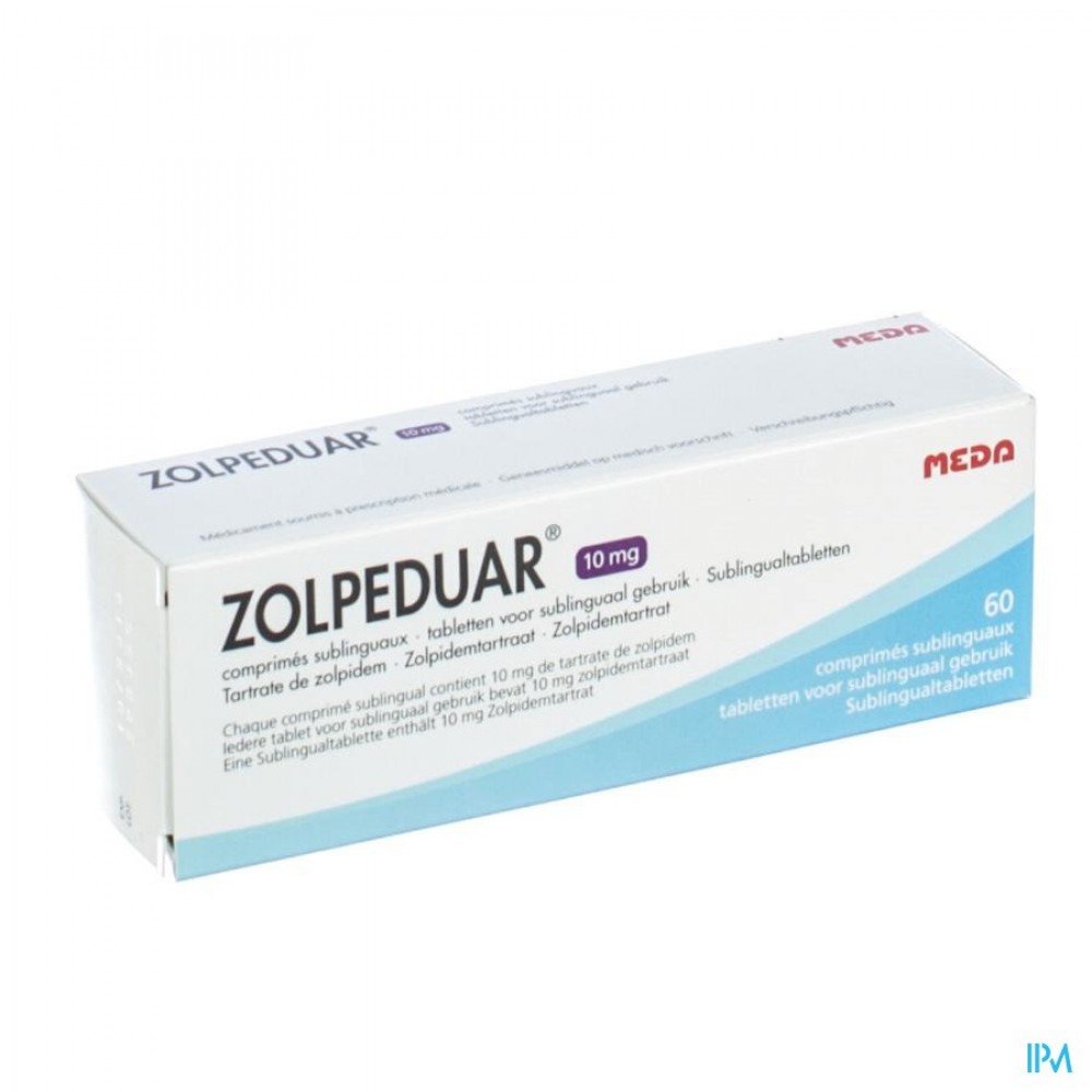 Zolpidem tabletten 10 mg