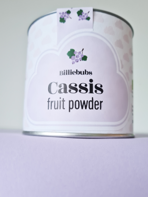 BILLIEBUBS CASSIS FRUIT POWDER                 75G