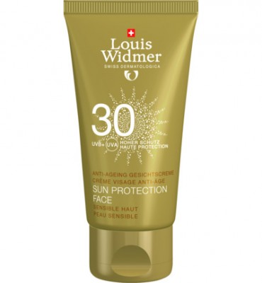 WIDMER SUN PROTECTION FACE IP30 PARF    TUBE  50ML