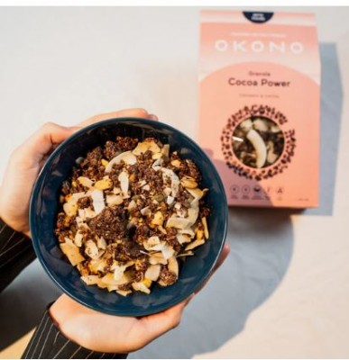 okono Granola Cocoa Power - Kokosnoot & Cacao