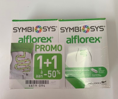 SYMBIOSYS ALFLOREX          CAPS 30 + 2E DOOS -50%