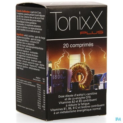 TONIXX PLUS       COMP 20X1270MG