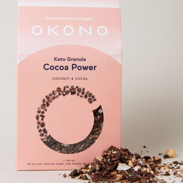 okono Granola Cocoa Power - Kokosnoot & Cacao