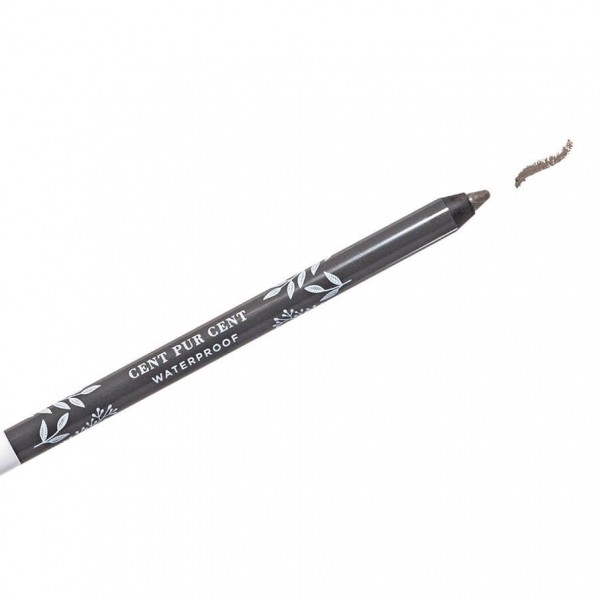 CENT PUR CENT WATERPROOF EYEPENCIL GRIS FONCE