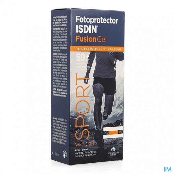 ISDIN FOTOPROTECTOR FUSION GEL SPORT IP50+ 100ML