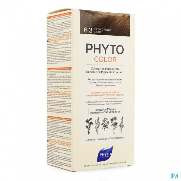 PHYTOCOLOR 6.3 BLOND FONCE DORE