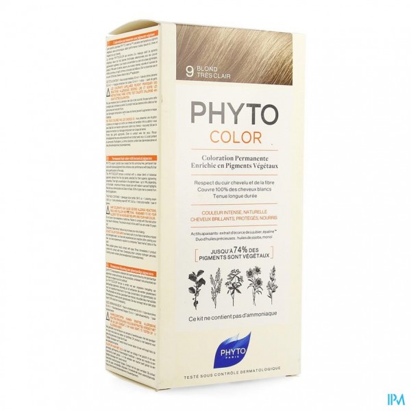 PHYTOCOLOR 9 BLOND TRES CLAIR