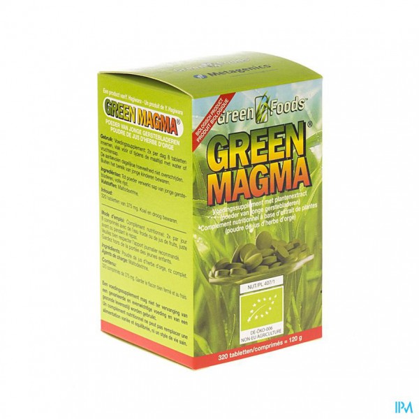 Green Magma 320 Comp 320 1363 Metagenics