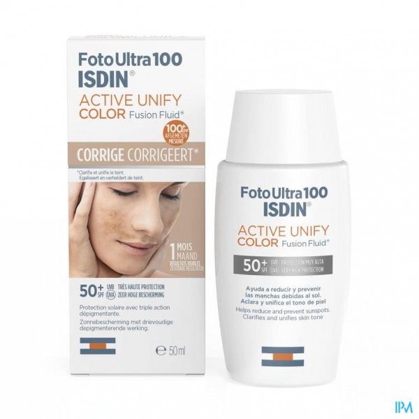 ISDIN FOTOULTRA ACTIVE UNIFY COLOR IP50+      50ML