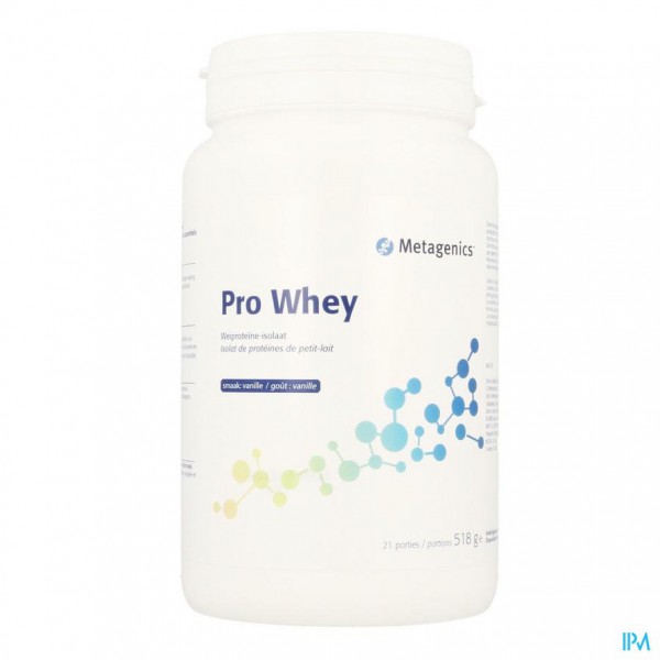 Pro Whey Vanille Nf Pdr 21port. Metagenics