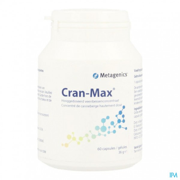 Cran Max V-caps 60x450mg Metagenics